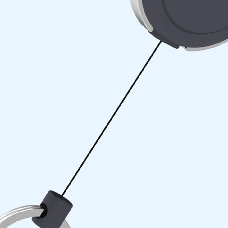 Robuster ausziehbarer Schlüsselanhänger Karabiner Schlüsselanhänger Ausziehbare Ausweishalter