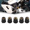 Motorcycle Windshield Rubber Nuts Mounting Vibration Damper