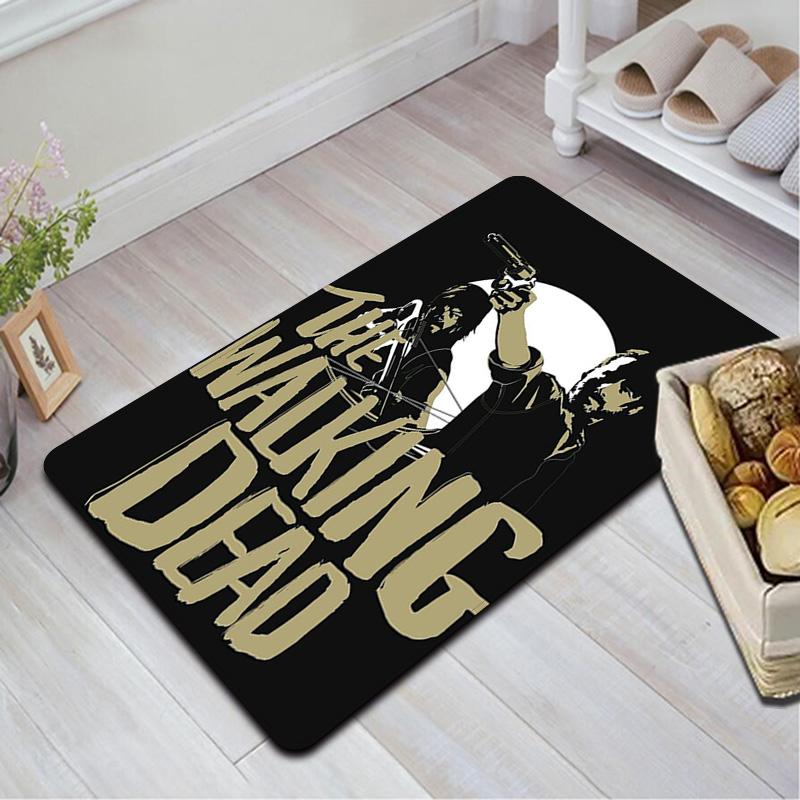 The Walking Dead Rug Floor Mat for Living Room or Bedroom Soft and Comfortable Carpet a Gift for Birthday and Holiday.MFF0918008