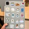 50 Photos of British Novelist Jane Austen Sticker Bag Ipad Water Cup Notebook Ins Creative Stickers