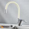 Zhu Chuang Jing Pin Hot & Cold Kitchen Faucet with Universal Swivel Spout