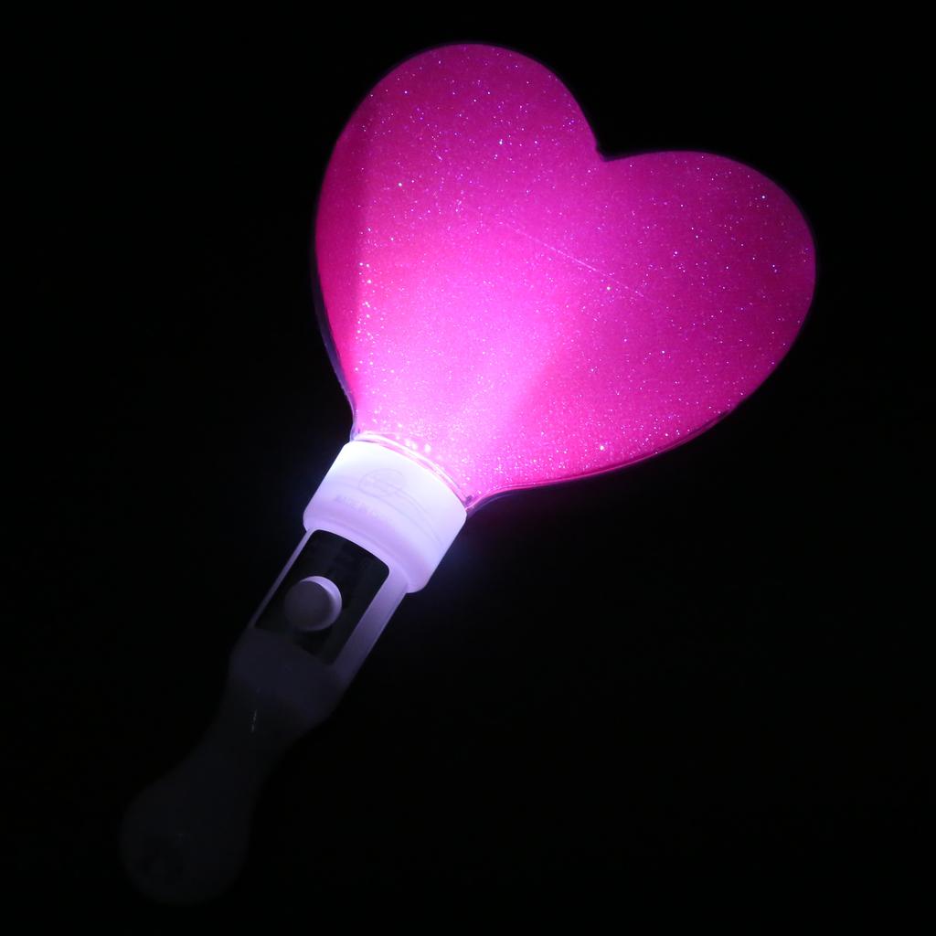 Knicklichter, Licht mit Farbwechsel, Mini-Herzlampe, Geschenke für die Inneneinrichtung, Livehouse, Neujahrskonzert, KPOP-Leuchtlampe