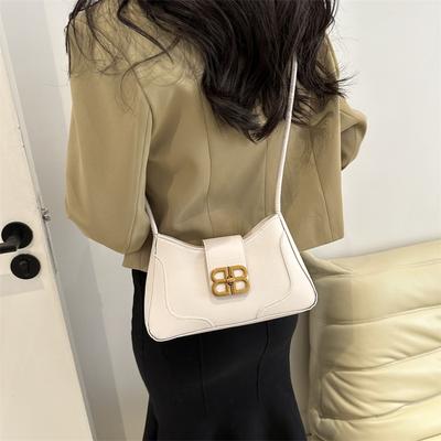 2025 Early Spring New Simple Retro Large-capacity Bag Women's Fashion Trend Casual Shoulder Messenger Bag Women's Bag Tide