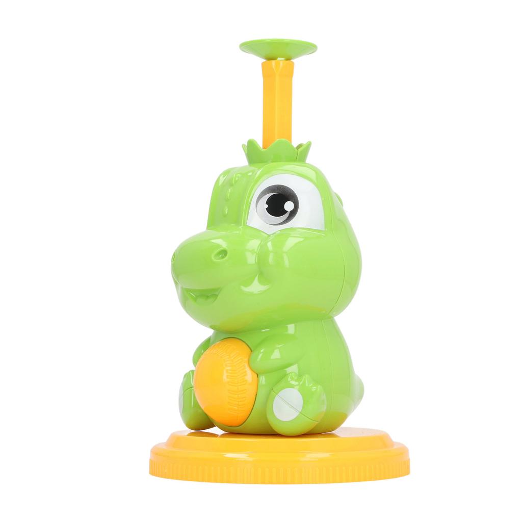 Children Baseball Launcher Toy Dinosaur Cartoon Pitching Machine Outdoor Sports Training Games for
