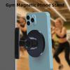 Aluminium Dual-Sided Magnetischer Handyhalter für Fitnessstudio, Laufband und Golfwagen