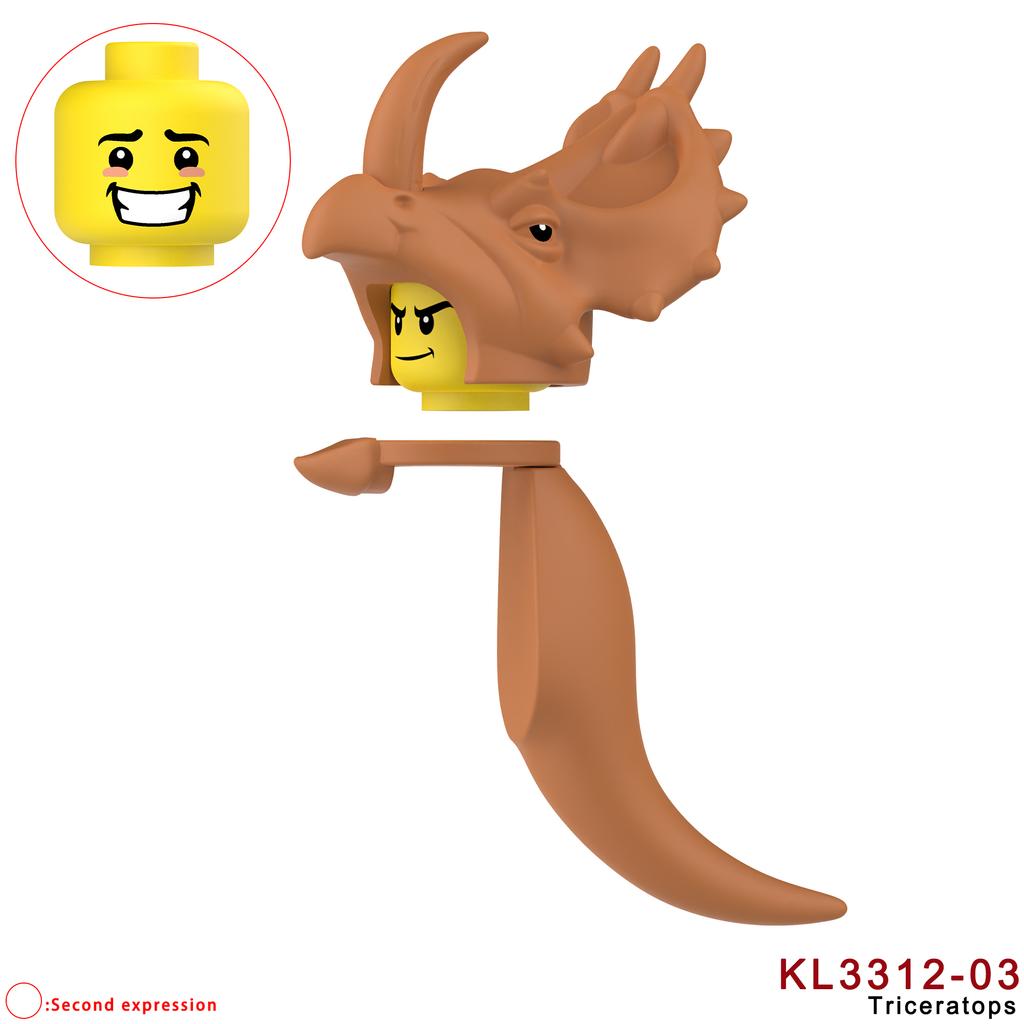 2025 Nový Jurský Dino Svět Triceratops brachiosaurus Stavebnice Kostky Cihličky Figurky Dinosauři Hračky dárky pro děti