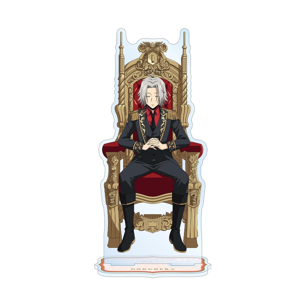 Katekyo Hitman Original Hayato Gokudera Dreaming Throne Big Acrylic Stand REBORN! Illustration Ver.