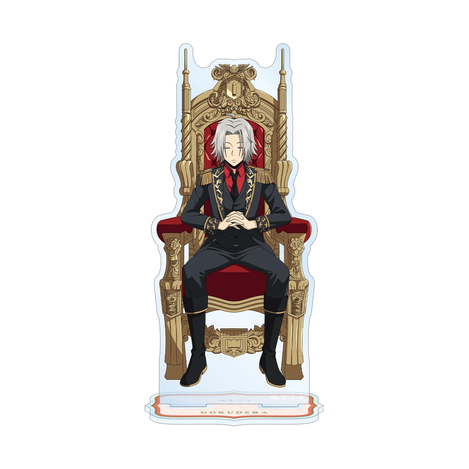 

Katekyo Hitman Original Hayato Gokudera Dreaming Throne Big Acrylic Stand REBORN! Illustration ver.
