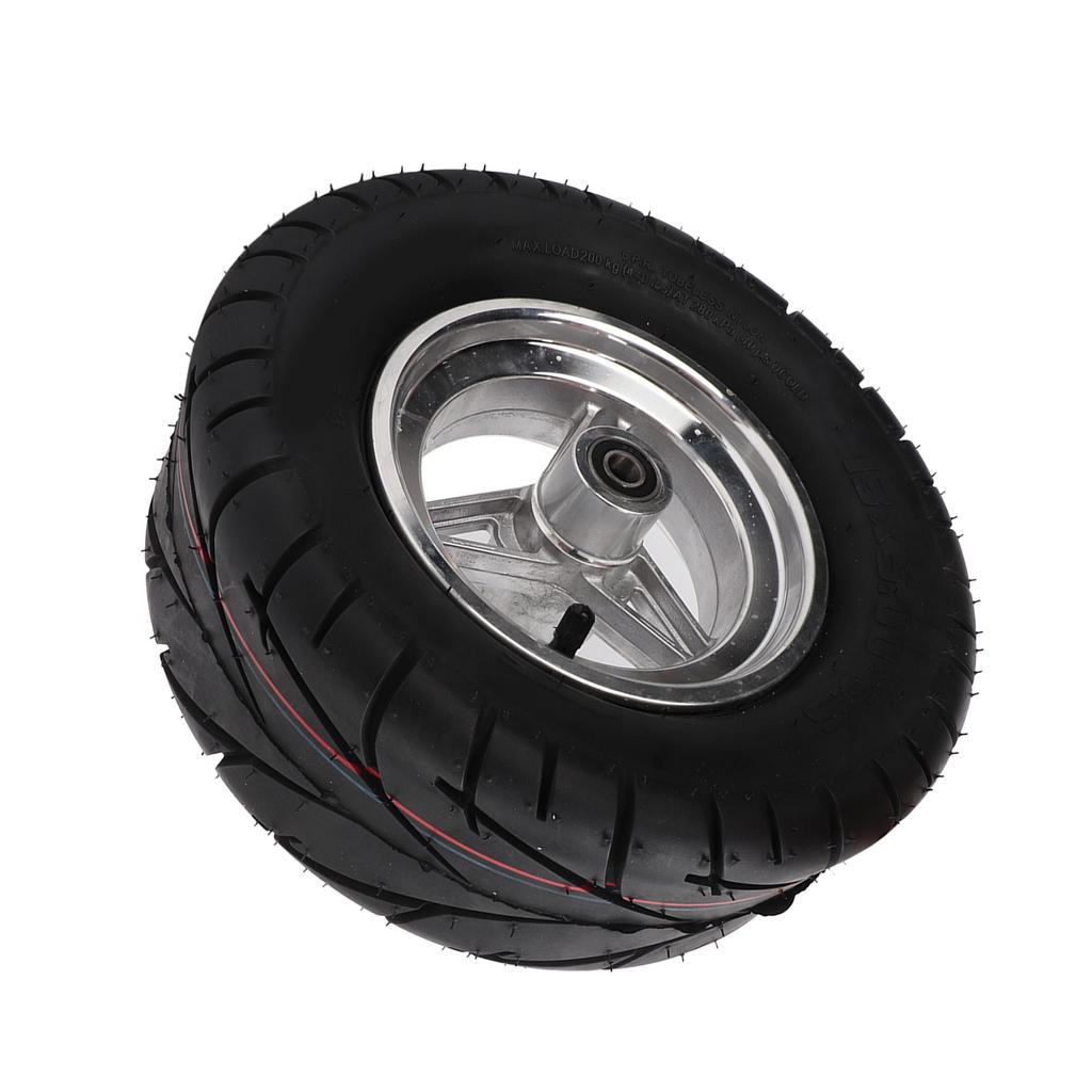 13X5.00‑6.5 Rubber Tire with Stainless Steel Hub Electric Scooter Thicken Vacuum Tyre Accessory