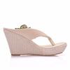 Woman Slippers Home Casual Beach Flip Flops Lady Sandals Summer Sexy High Heels