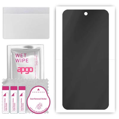apgo Hydrogel Privacy Matte Screen Protector for Nokia XR20, Anti Spy, Hydrogel Film, Flexible, Soft TPU with Positioning Layer Easy Installation