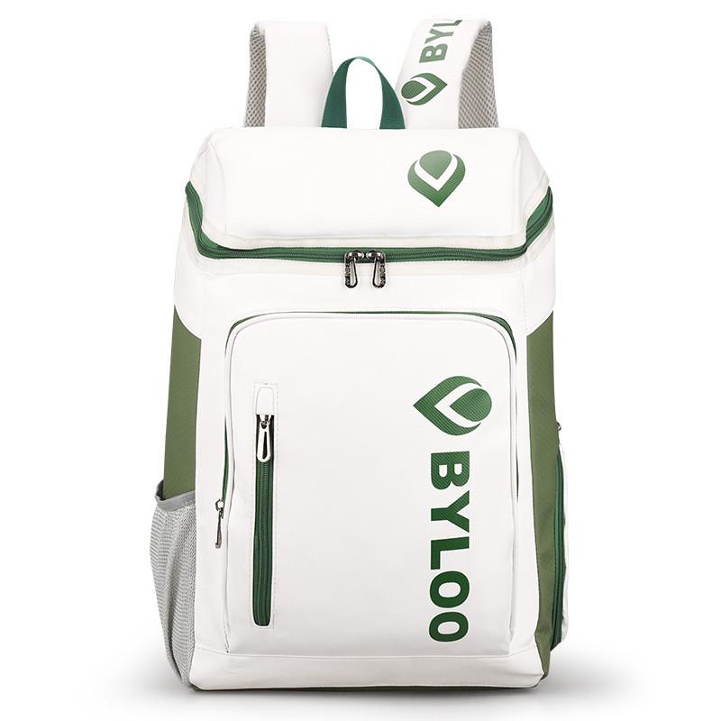 Waterproof Pu Badminton And Tennis Bag With Byloo Letter Print For Men And Women Sports Enthusiasts