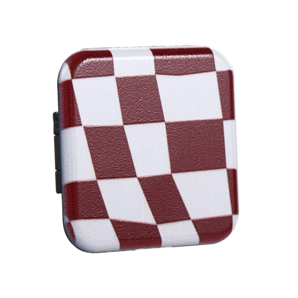 Cellphone Finger Grip Compact Mirror Gift for her Personalized Plaid Mirror Makeup Mirror Cosmetic Mirror Phone Stand Holder