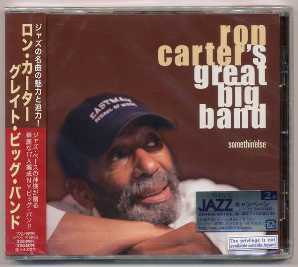 

CD RON CARTER - great big band TOCJ68092 Somethin Else 2011 Япония Оби Классика