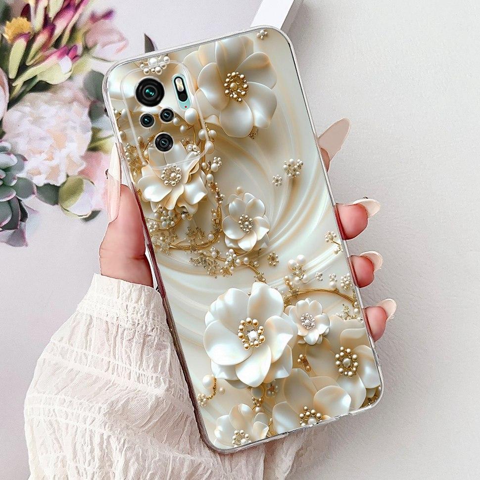 Colorful Pattern Case For Xiaomi Redmi Note 10 4G Ultra Slim Soft Silicone Case For Redmi Note 10 10S Note10 Note10S Cover Coque