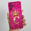 Case For Samsung Galaxy Note 20 Ultra Luxury Crown Letter Liquid Silicone Back Cover Soft Funda For Samsung Note20 20Ultra Coque