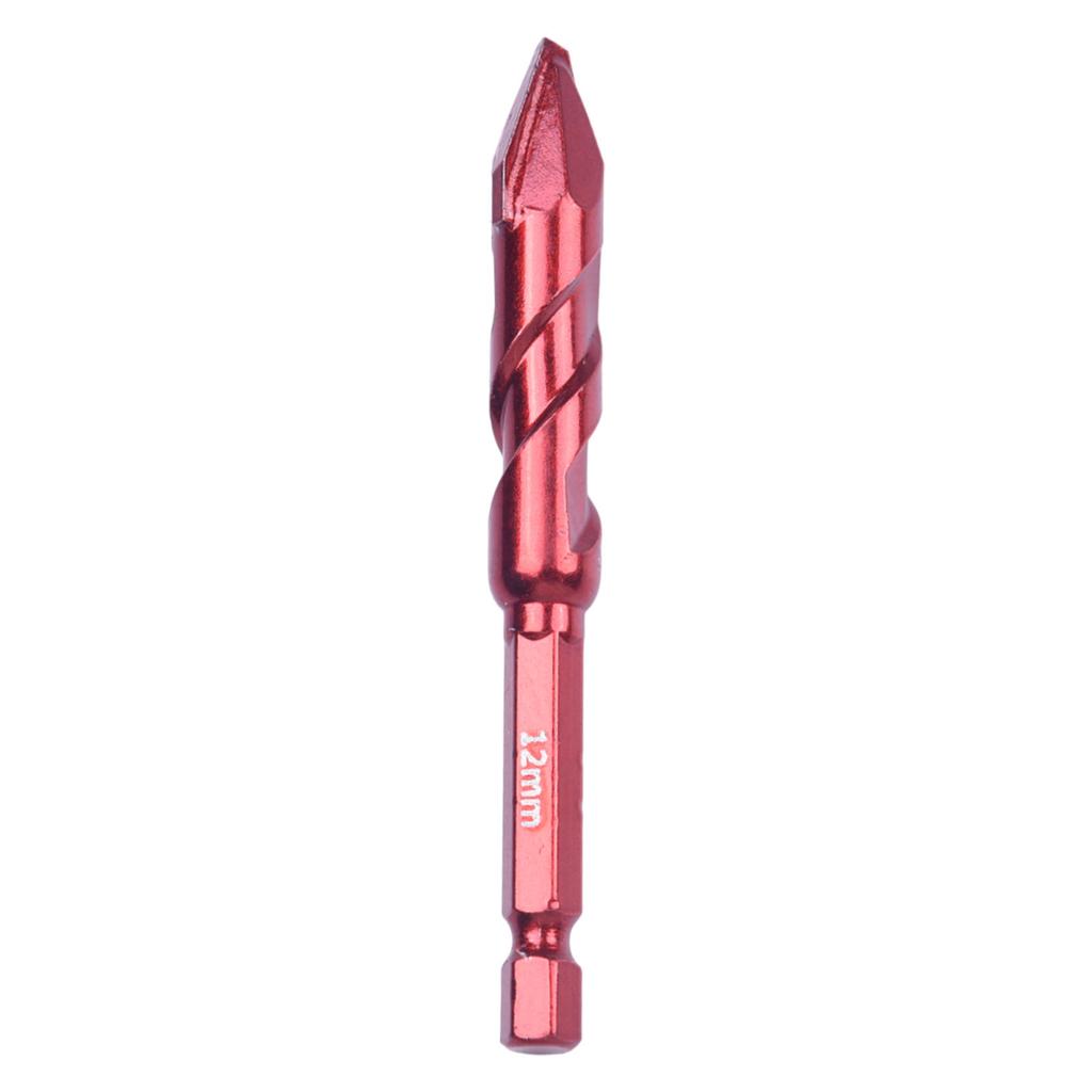 1pc 6/8/10/12mm Drill Bits Hex Shank Carbide Drilling Drill Bit For Wall Glass Wood Metal Tiles Drilling Power Tool