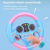 ABS Driving Steering Wheel Role-playing Toy With Simulation Effects For Kids Steering Wheel Toys