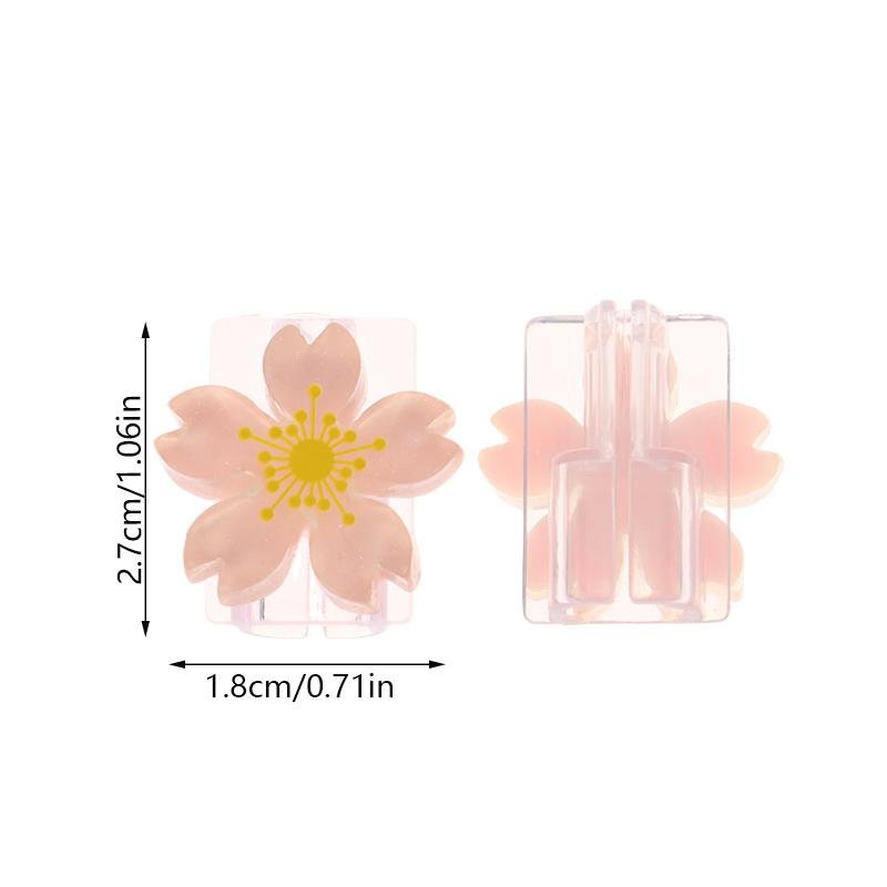 2 Stück Niedliche Cartoon-Blumen USB-Kabel Organizer Schutz Datenleitung Kabelaufwickler Handy-Ladekabel Abdeckung