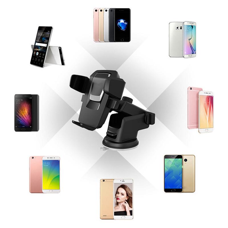 Multifunctional Car Phone Holder Universal Vehicle Dashboard Windshield Air Vent Mount Sucker Phone Gps Holder Telephone Support