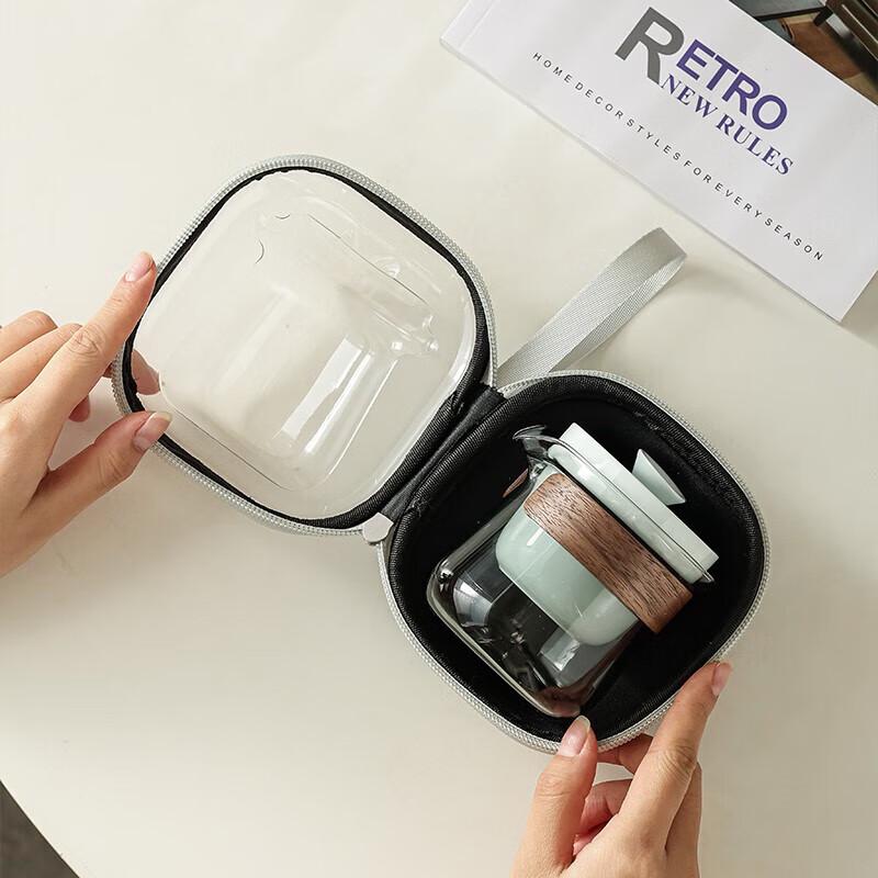 Portable Ceramic Express Tea Set