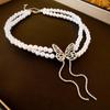 Collana di Perle con Nappa Multistrato di Alta Gamma - Design di Moda Europeo e Americano
