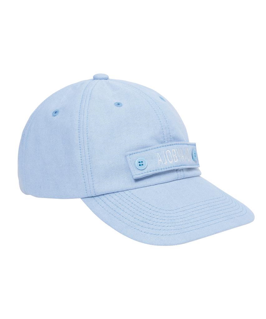 AJOBYAJO Logo Oxford Cap [Sky Blue]