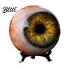 Sturdy Eyeball Sculpture Realistic Ornament Horror 3D Eye Gothic Scary Figurine Surrealistic for Haunted House Photo Booth Props Halloween Eve