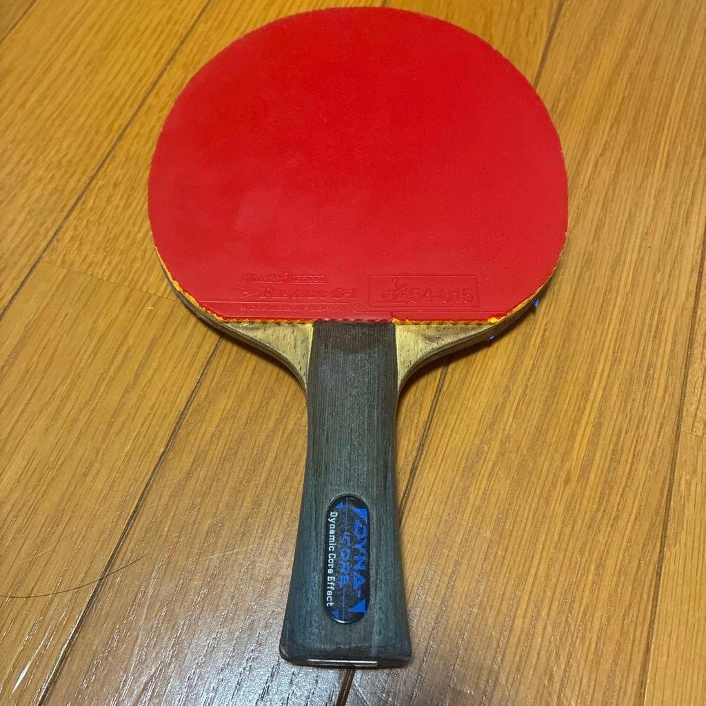 Used Table Tennis Racket VICTAS Fire Fall AC