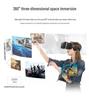 Qianhuan 6th Gen VR Glasses with Headphones - SHINECOM 3D Gaming Headset In Stock
