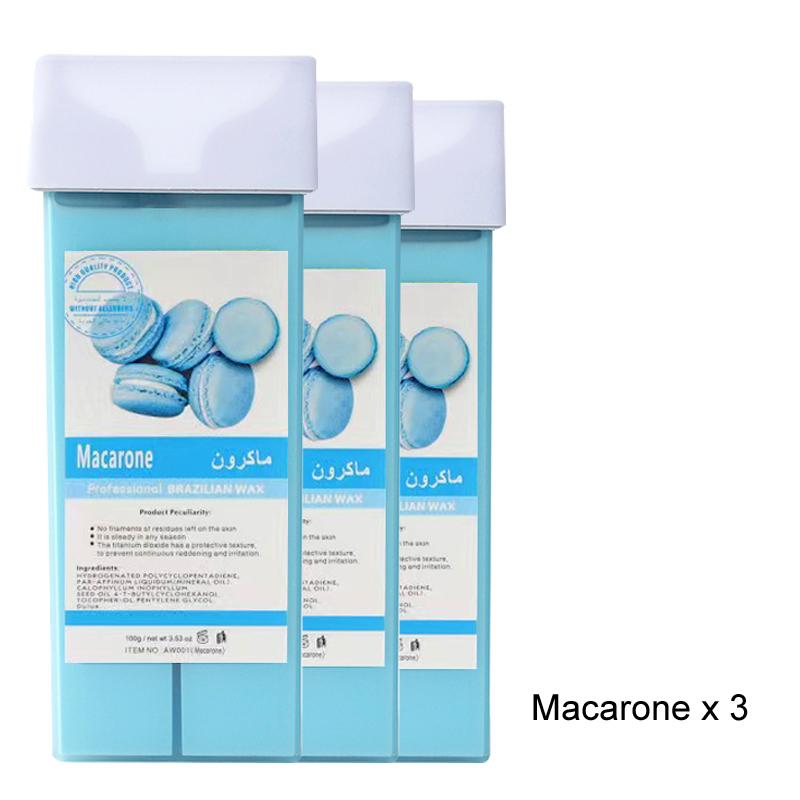 Roll On Refill Hair Removal Wax Painless Depilatory Wax Roller Rose Wax Body Hair Removal For Any Roll On Wax Warmer Cartridge