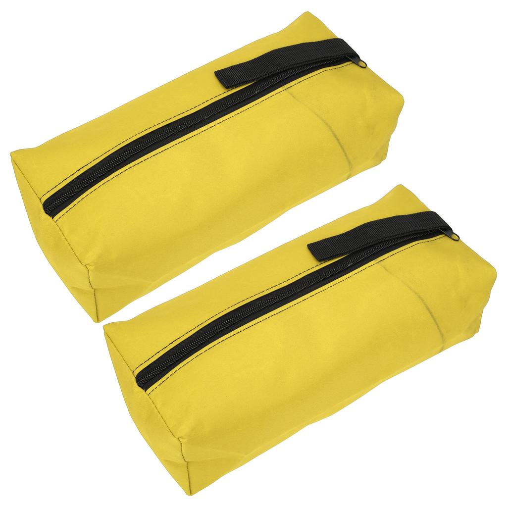 Tool Bag Polyester Hand Tools Organizer Zipper Outdoor Storage Bag for Wrench ScrewdriverYellow