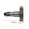 Output Gear Shaft For Kayo AU200 LX200M CVT LC162FMK E-TON 200 ATV Go Kart Engine