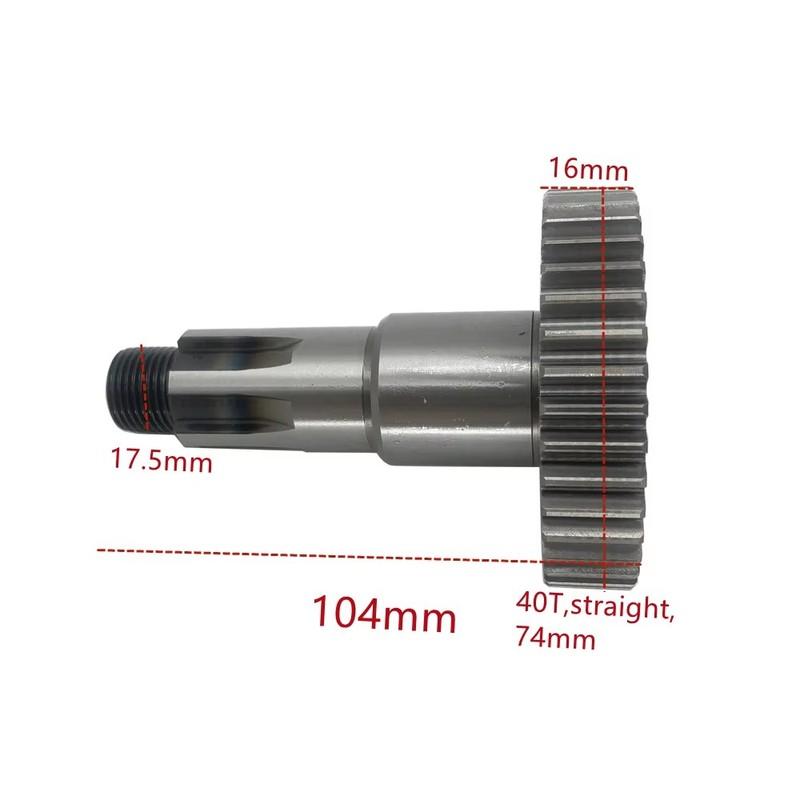 Output Gear Shaft For Kayo AU200 LX200M CVT LC162FMK E-TON 200 ATV Go Kart Engine