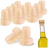 10x SYNTHETIC WINE CORN 12 mm BOTTLE CORK MUSHROOM WINE STOPPER