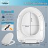MDNG U-Type Top-Mounted Toilet Seat