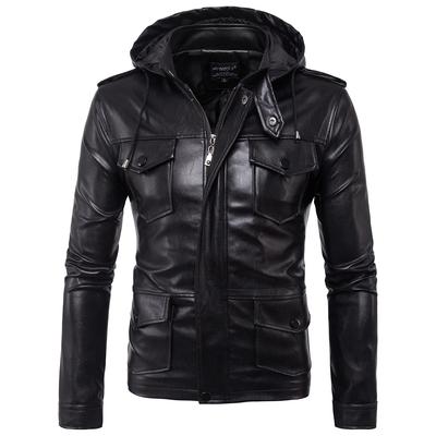 thermal leather jacket
