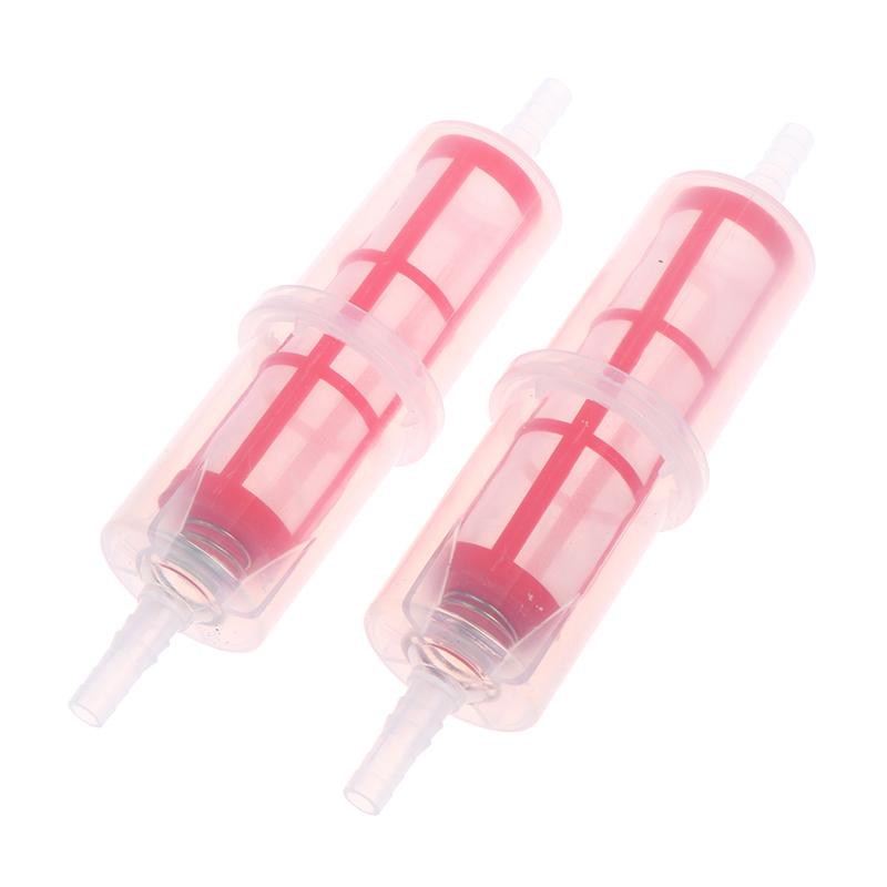 2/4/6Pcs Universal Large Inline Diesel Fuel Filter For 8Mm - 10Mm Pipe Hose Effectively Filters Out Solid Impurities In Fuel