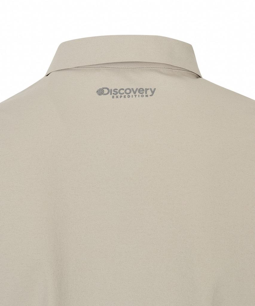 DISCOVERY EXPEDITION Men'S Hot Melt Polo Shirt (Beige2)