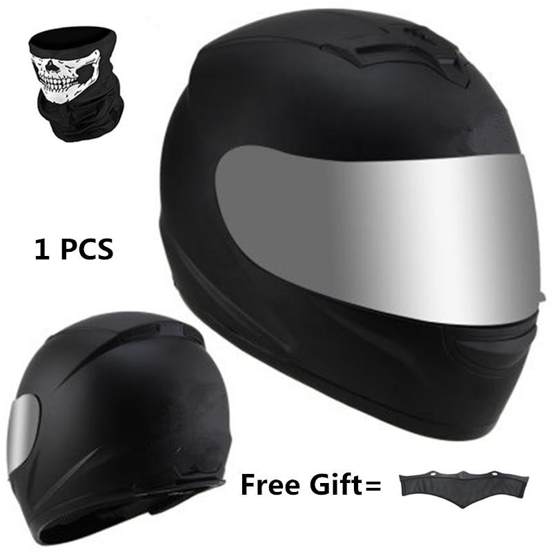 Fashion Full Face Motorcycle Helmet for Men & Women DOT Approved Top Quality CE Certified with Removed Neck Warmer