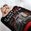 Truck It Ain&Rsquo;T Easy But It&Rsquo;S Fa Kenworth It Throw Blanket Cozy Throw Blanket Birthday Gift for Him Her