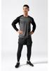 Men's Quick Dry Long Sleeve High Elastic Training Top for Running - Breathable & Round Neck