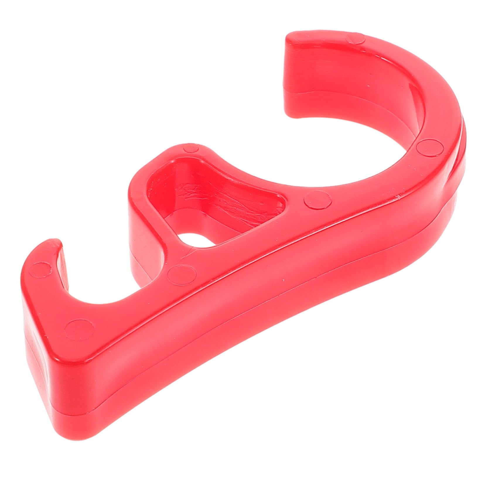 

ZUNOXAZ Motorcycle Steering Wheel Lock Reinforced Brake Lever Hook Self 8.50X3.50X1.50CM червоний