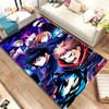 Tappeto Area Cartoon Anime Jujutsu Kaisen Grande, Tappeto per Soggiorno Camera da Letto Divano Zerbino Decorazione, Tappetino Antiscivolo per Bambini