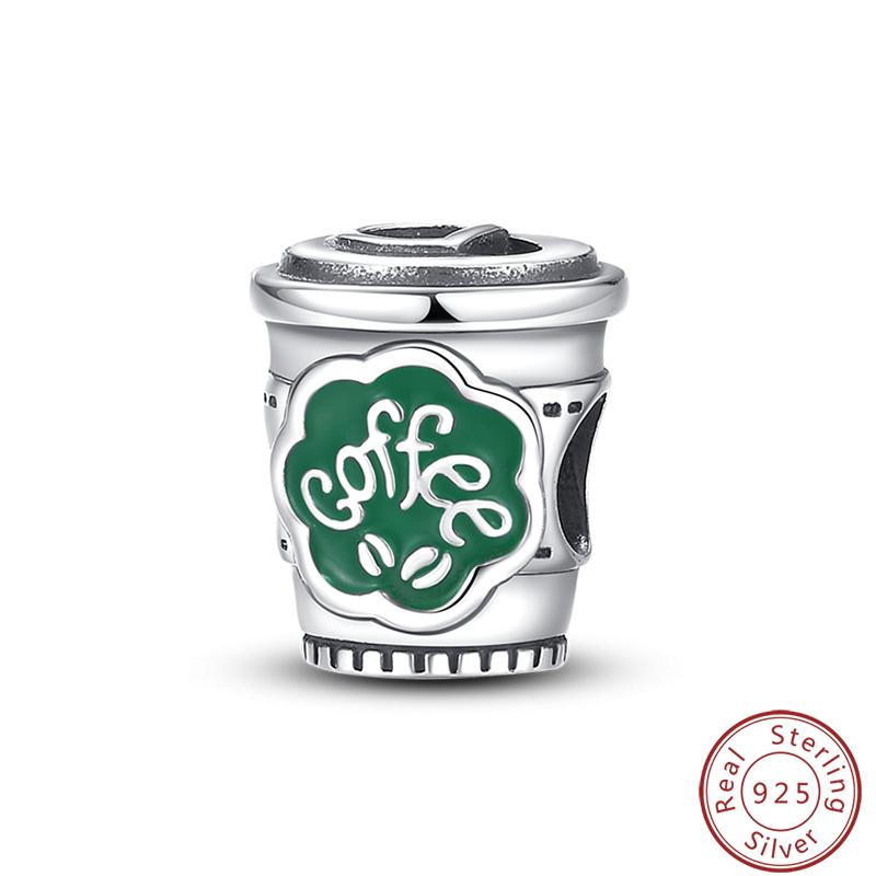 Green Series Copper Lucky Clover Avocado Cactus Spring Charms Beads 3Mm Diy Fine Jewelry Making