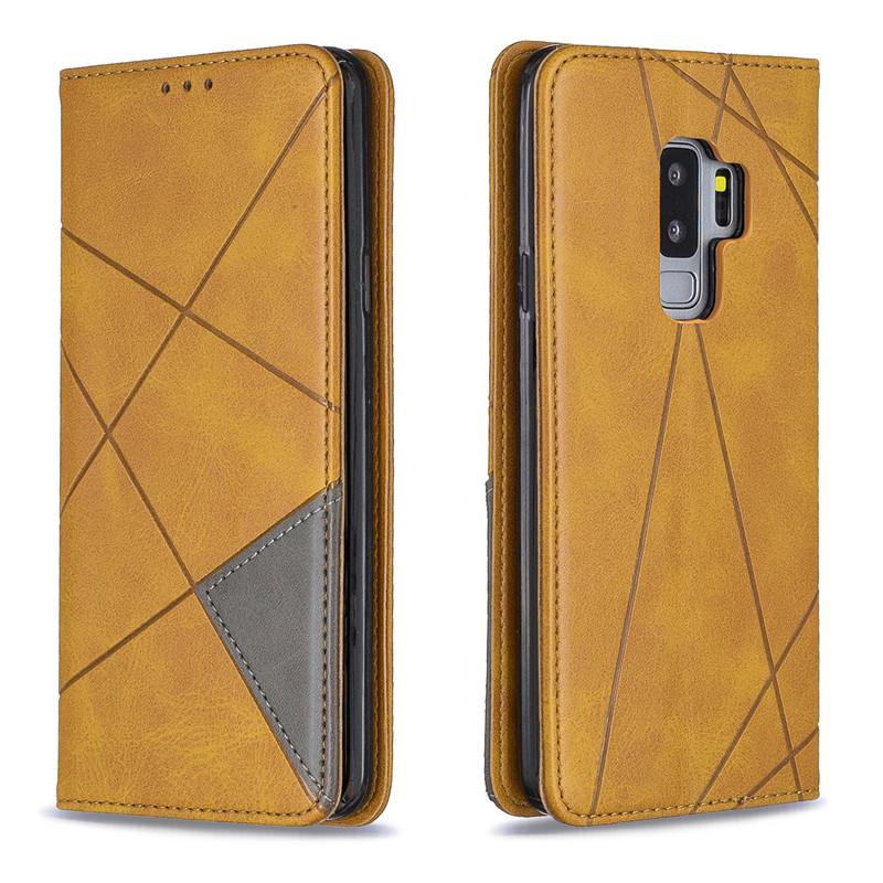 Portfel Etui z Klapką Dla Samsung Galaxy S9 S 9 Plus 9Plus S9Plus G965F G960F G965 Pokrowiec Magnetyczny Skórzany Stojak Etui na Telefon Torby