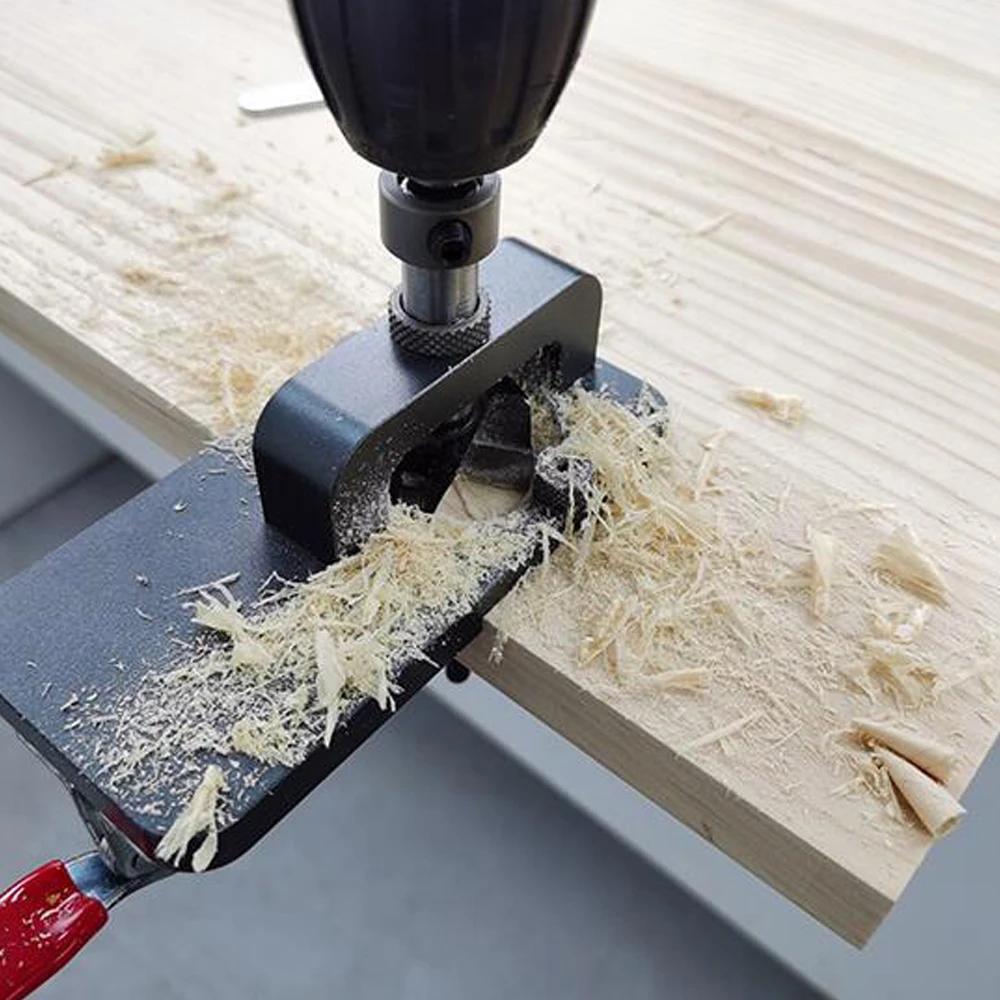 Woodworking 35mm Hole Opener Hinge Opener Door Cabinets Hinge Locator Wood Work Hole Drilling Guide Locator