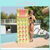 Trendig 18-håls Barn-PVC Flytande Säng Strandmatta För Vattenlekar Grossist