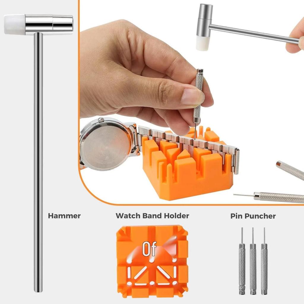 Hot-Selling 13-in-1 Watch Repair Kit: Battery Replacement, Screwdriver, Strap Tool