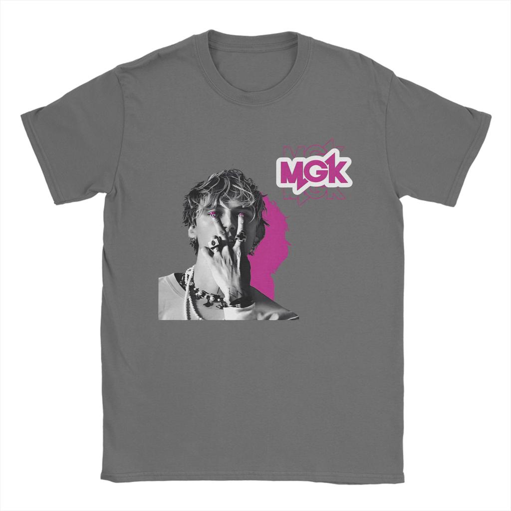 Harajuku T Shirt MGK Singer Cotton T Shirts Hip Hop Tshirt for Men Summer Y2K Funny Design Short Sleeve Tees
